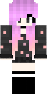 Pastel Goth Girl By HeartMeMeow