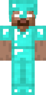 Herobrine In Diamond Armor