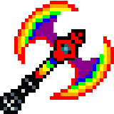 Rainbow Axe