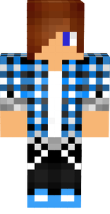 Skin siphano en ado bleu