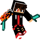 pvp boy Black & red fire pvp