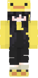  Minecraft skin girl pato