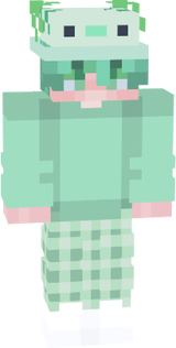 greeeen axolotl
