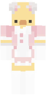 duck in maid dress
