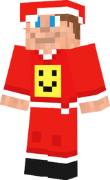 Happy 2 With A Santa Outfit