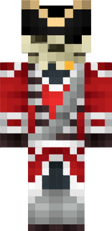 Skeleton Redcoat Pirate