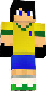 minecraft jogador futebol