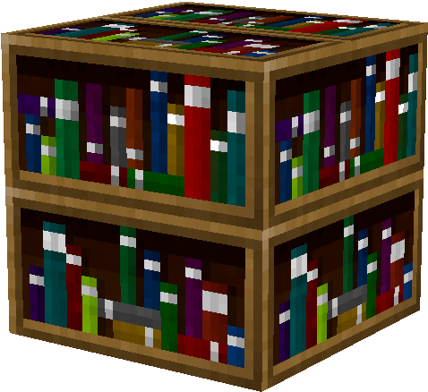 Preview of texture: Touhoucraft Texture pack Bookshelf
