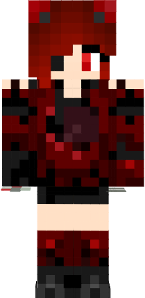 Nightmare Foxy Girl - Player Skin - NovaSkin