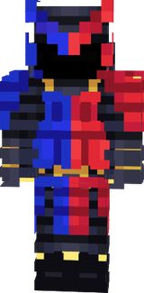 samurai red and blue