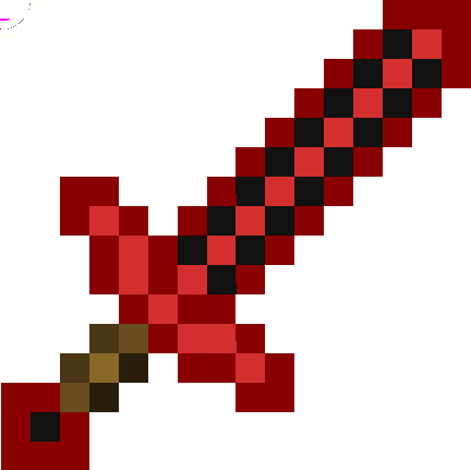 Preview of texture: Espada De redstone com carvao