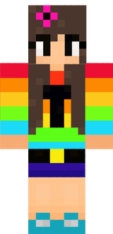 rainbow girl