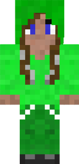 green girl to M