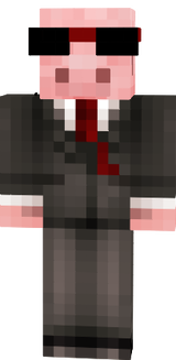pig suit fashion glasses v L