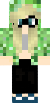 cute creeper girl