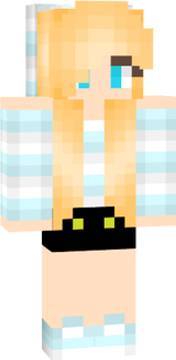 My Skin On Minecraft Girl LOL
