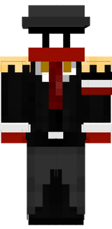 ReichTangle with hat and a suit