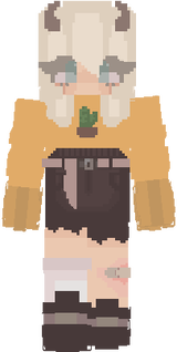 Girl kaktus