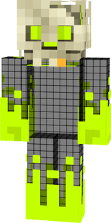Floating Acid skull (bedrock)