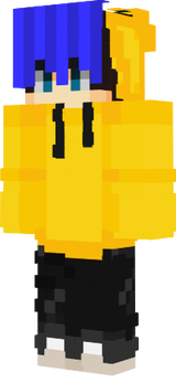 para pessoas que querem skin de cabelo azul