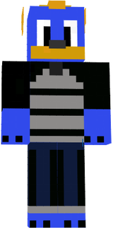 mudkip otter in clothes