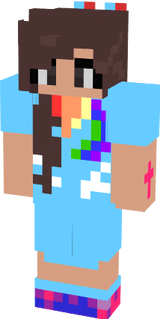 skin creat israa arc-en-ciel