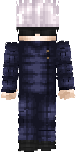 Preview of texture: Satoru Gojo (Jujutsu Kaisen) teacher at jujutsu high, strongest sorcerer, young, boy, dark fantasy, Anime