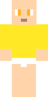 bebe in yellow