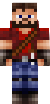 Preview of texture: Red Steve Hunter 2