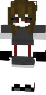 Caroline the half human half skeleton