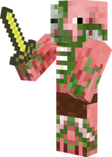 Zombie Pigmen Pose: Regular Facing Left