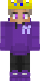 purpled with crown