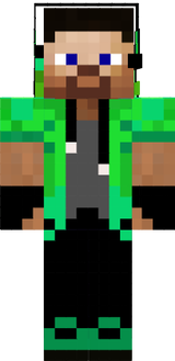 cool creeper gamer skin steve 