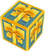 Minecraft Dungeons Gift Wrap Cape Block