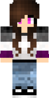 Asexual w/ pink eyes