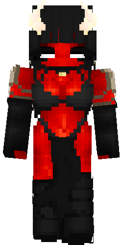 Preview of texture: Purgatori/Sakkara (Purgatori) anti-hero, vampire goddess, demon, black hair, red pretty cute hot bad girl, Chaos! Comics/Dynamite