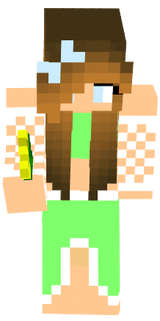 Girl from Minecraft Dairies