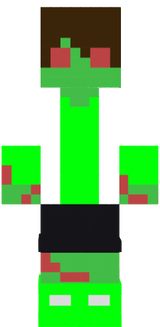 Minecraft skin zombie