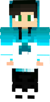 BlueWhite Cool Boy