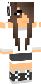 my girl in minecraft