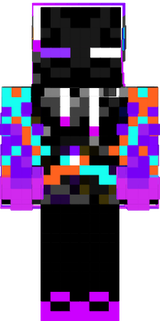 Endercrack99 Neon Enderman Gamerbrine 