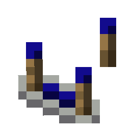 Preview of texture: Comparador de redstone azul