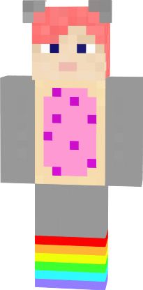 Preview of texture: CuteWolf (Nyan Cat)