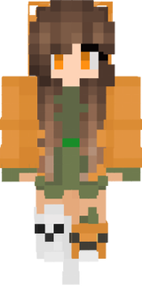 Pumpkin hoodie girl