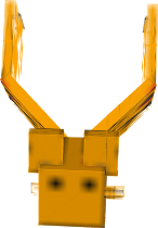 Orange Kitty Bat