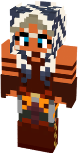 Ashoka Tano minecraft skin