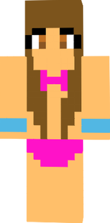pretty girl in swinsuit