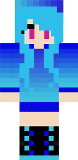 nova skin The Girl Crepper Blue