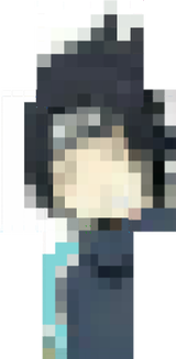 Sasuke Uchiha and Naruto Uzumaki pixel art