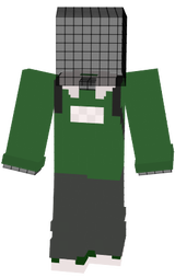 Traje de NeilPlay chompa verde y ajolote